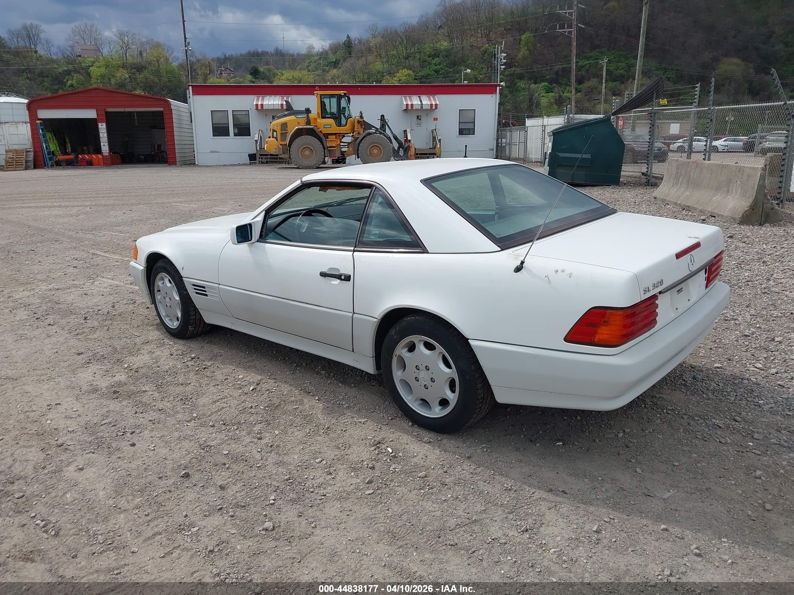 1994 Mercedes-benz Sl 320 White vin: WDBFA63E4RF102976