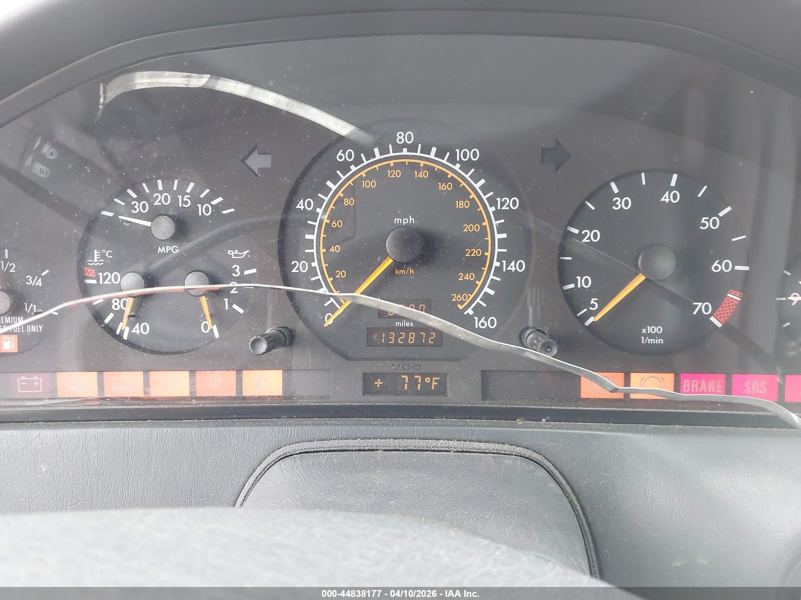 1994 Mercedes-benz Sl 320 White vin: WDBFA63E4RF102976