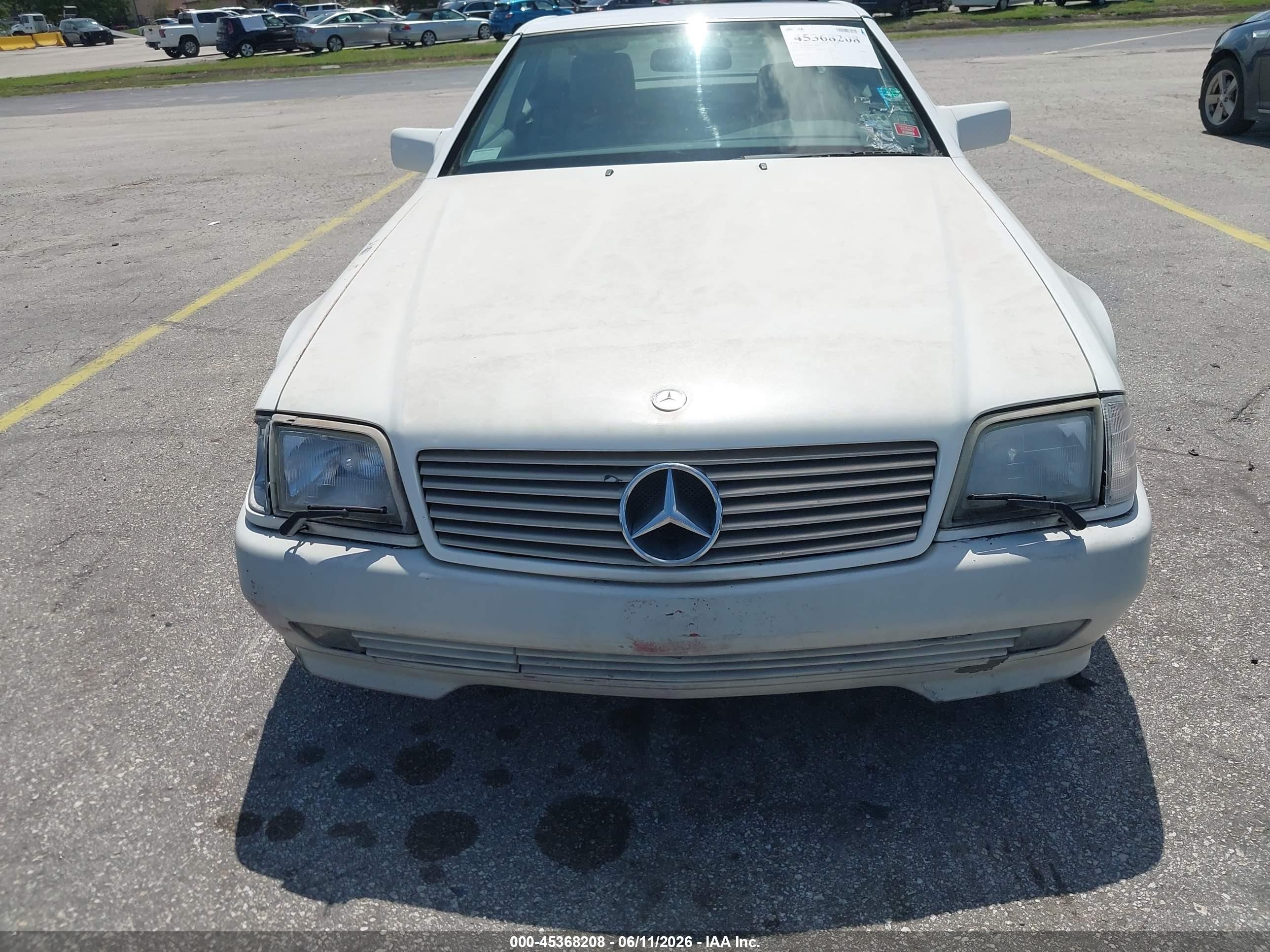 1995 Mercedes-benz Sl 320 White vin: WDBFA63E4SF113448
