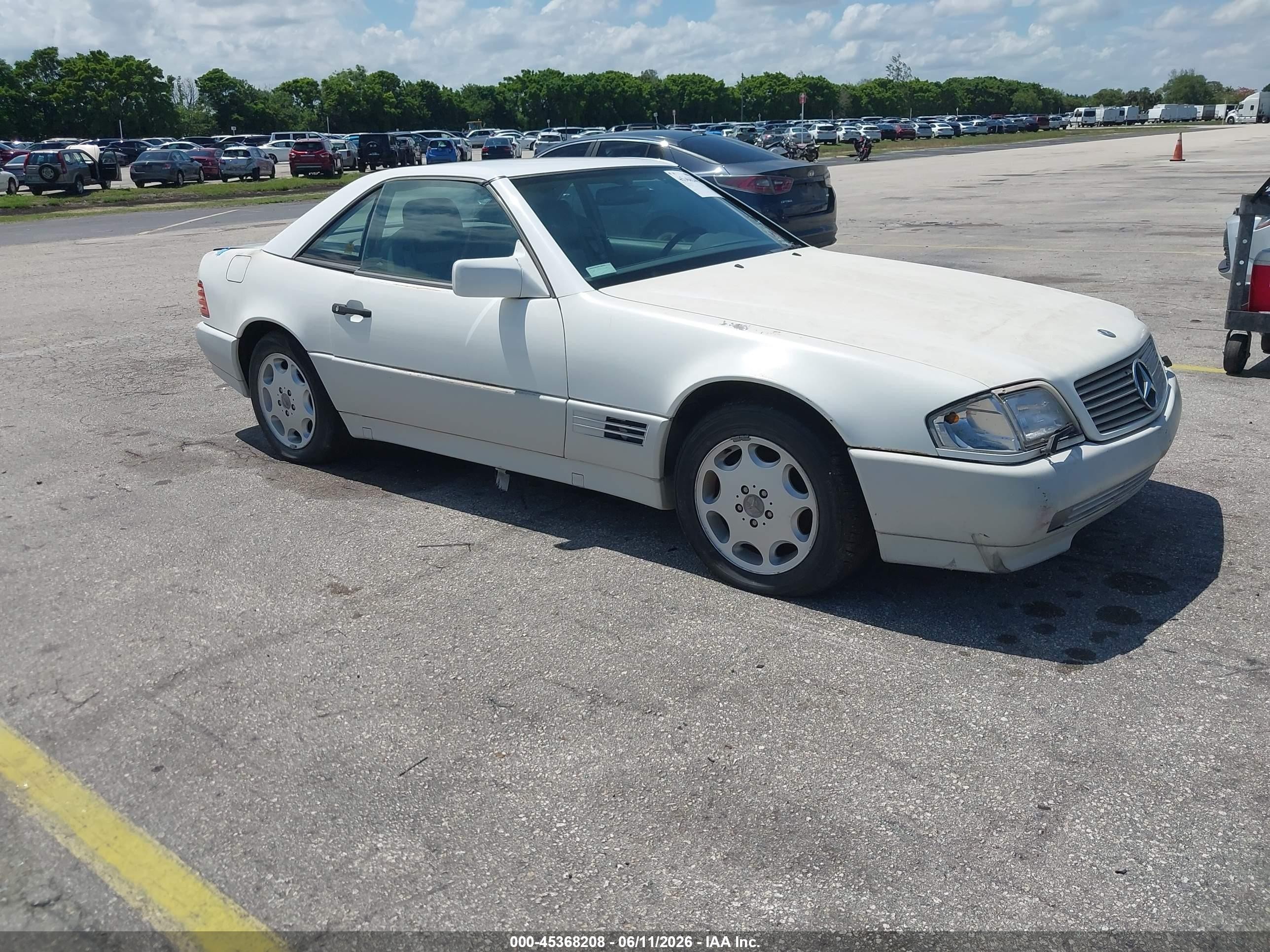 1995 Mercedes-benz Sl 320 Белый vin: WDBFA63E4SF113448