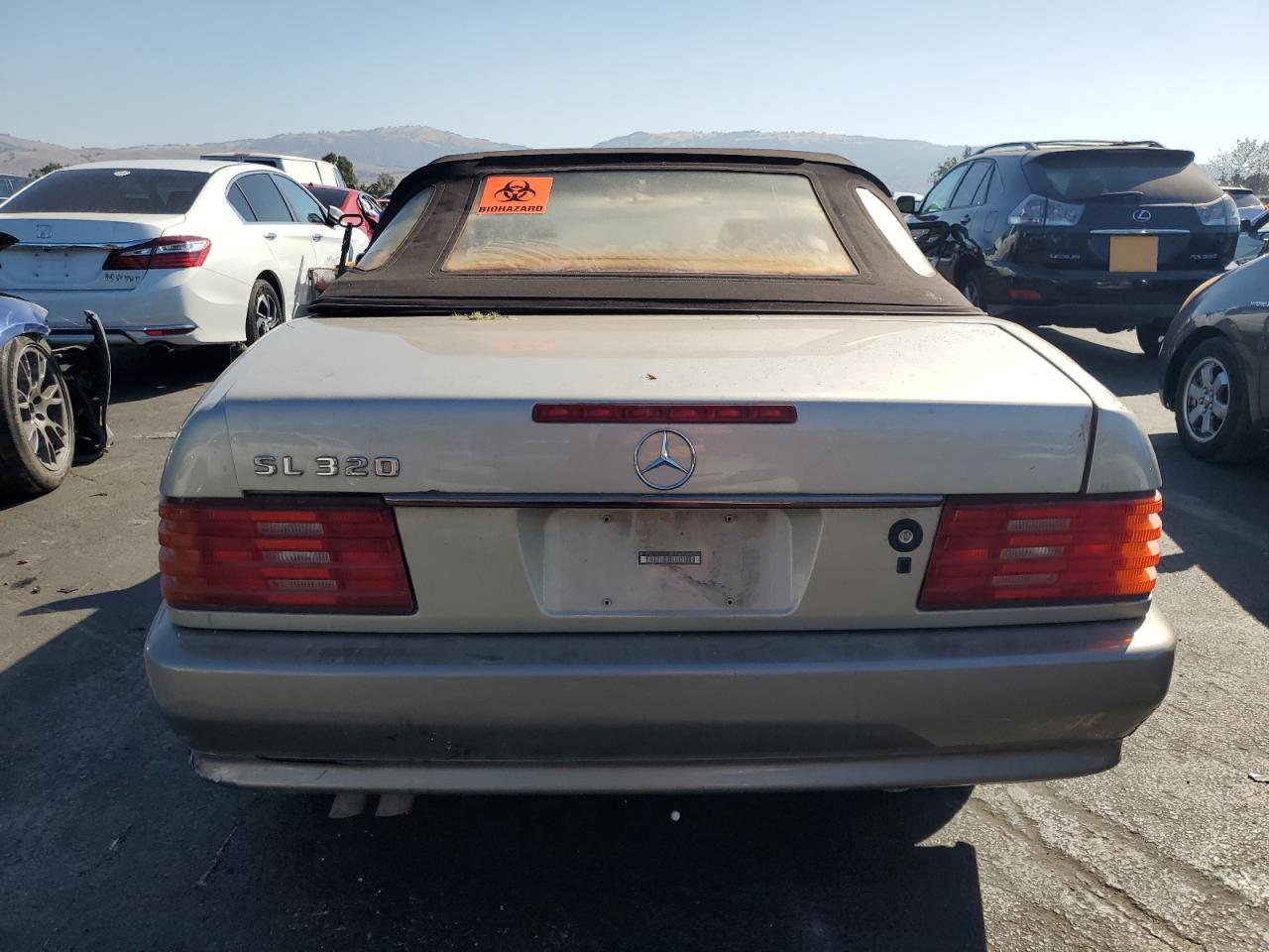1994 Mercedes-benz Sl 320 Tan vin: WDBFA63E6RF090023