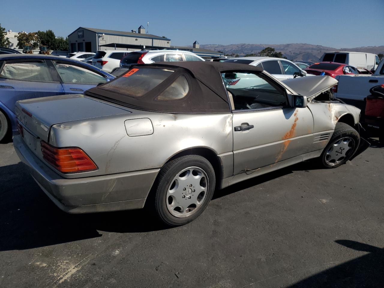 1994 Mercedes-benz Sl 320 Tan vin: WDBFA63E6RF090023