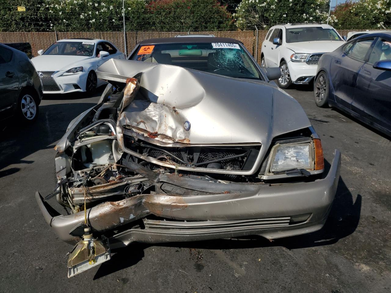 1994 Mercedes-benz Sl 320 Tan vin: WDBFA63E6RF090023