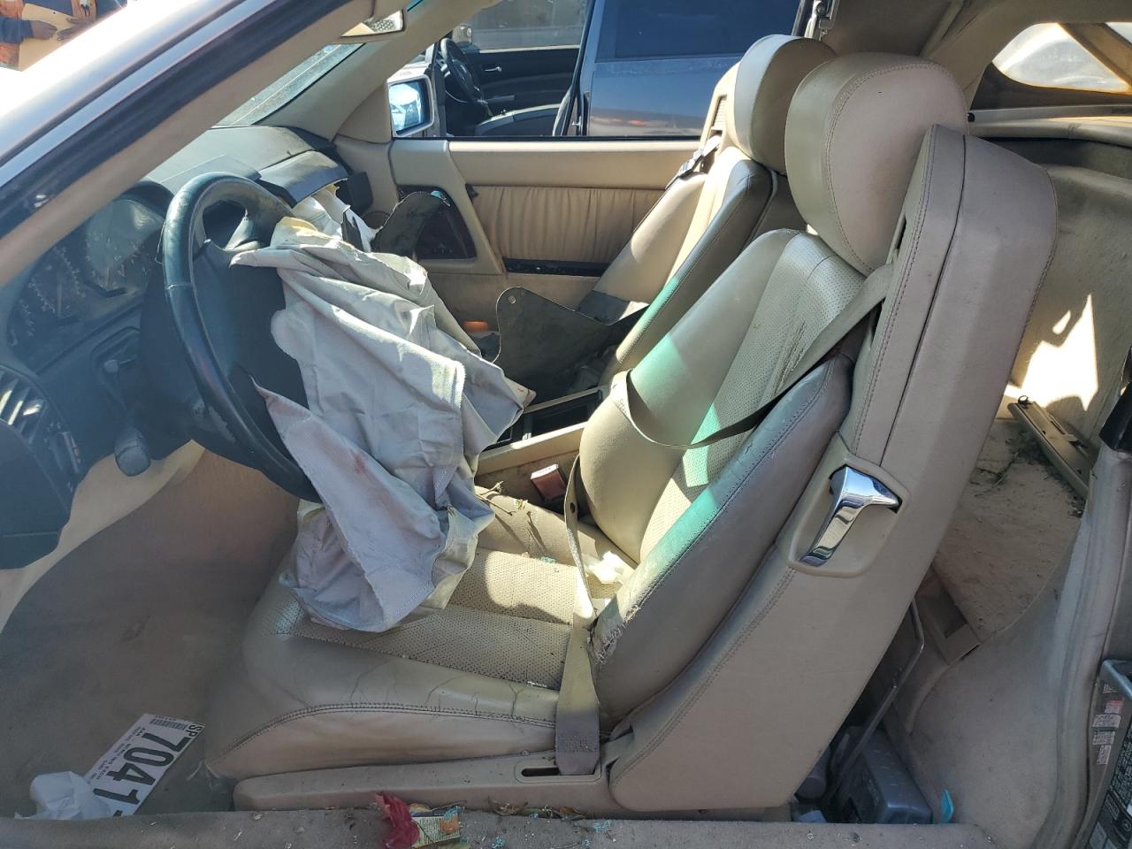 1994 Mercedes-benz Sl 320 Tan vin: WDBFA63E6RF090023