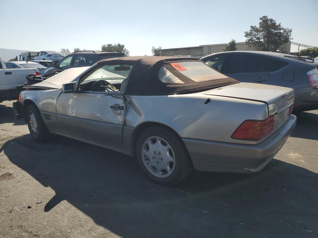 1994 Mercedes-benz Sl 320 Tan vin: WDBFA63E6RF090023