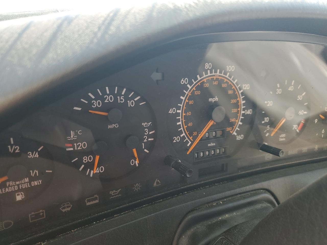 1994 Mercedes-benz Sl 320 Tan vin: WDBFA63E6RF090023