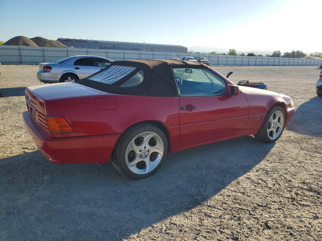 1995 Mercedes-benz Sl 320 Red vin: WDBFA63E6SF115427