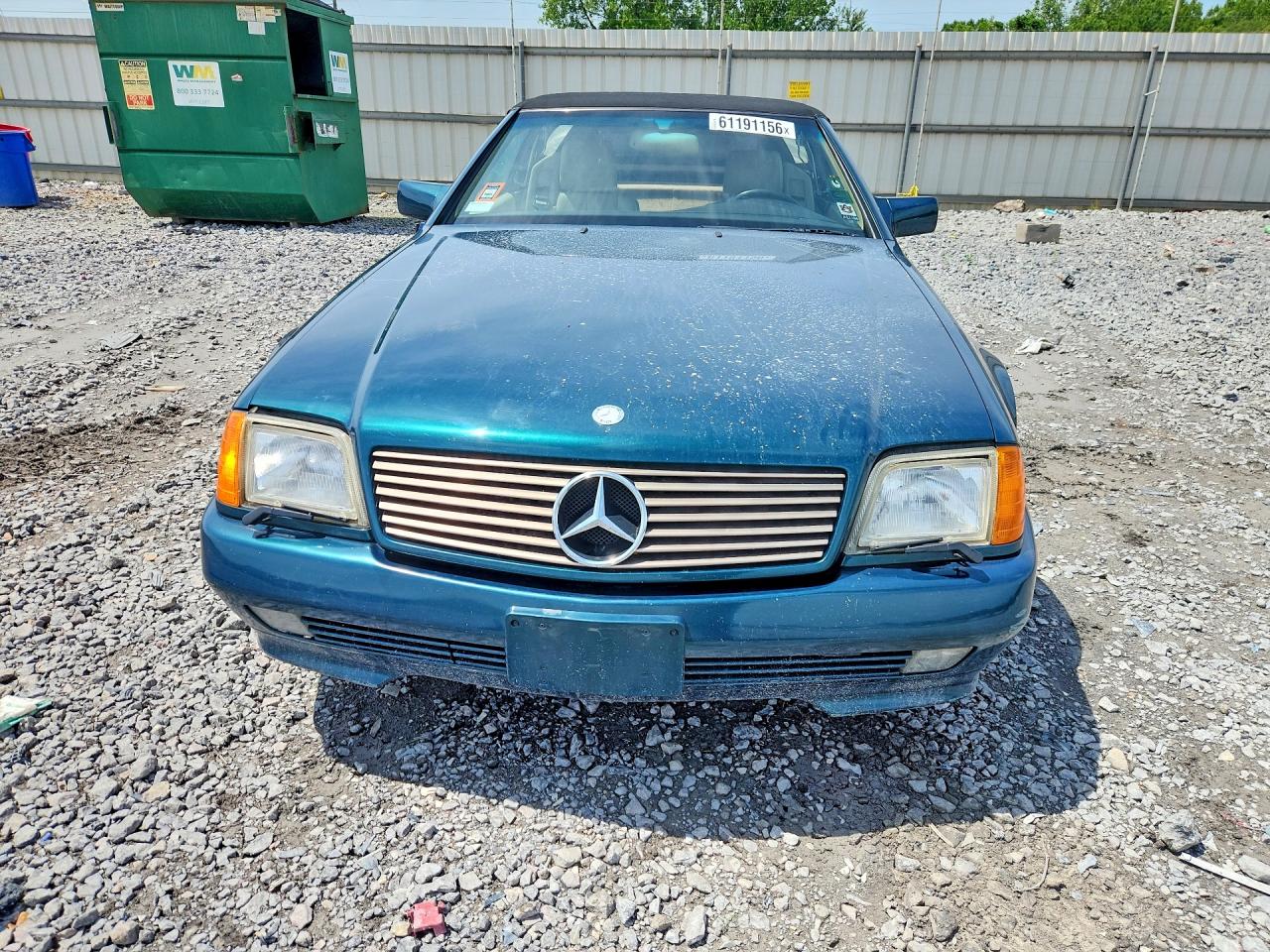 1994 Mercedes-benz Sl 320 Green vin: WDBFA63E7RF099121