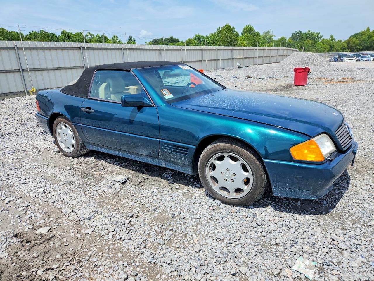 1994 Mercedes-benz Sl 320 Green vin: WDBFA63E7RF099121
