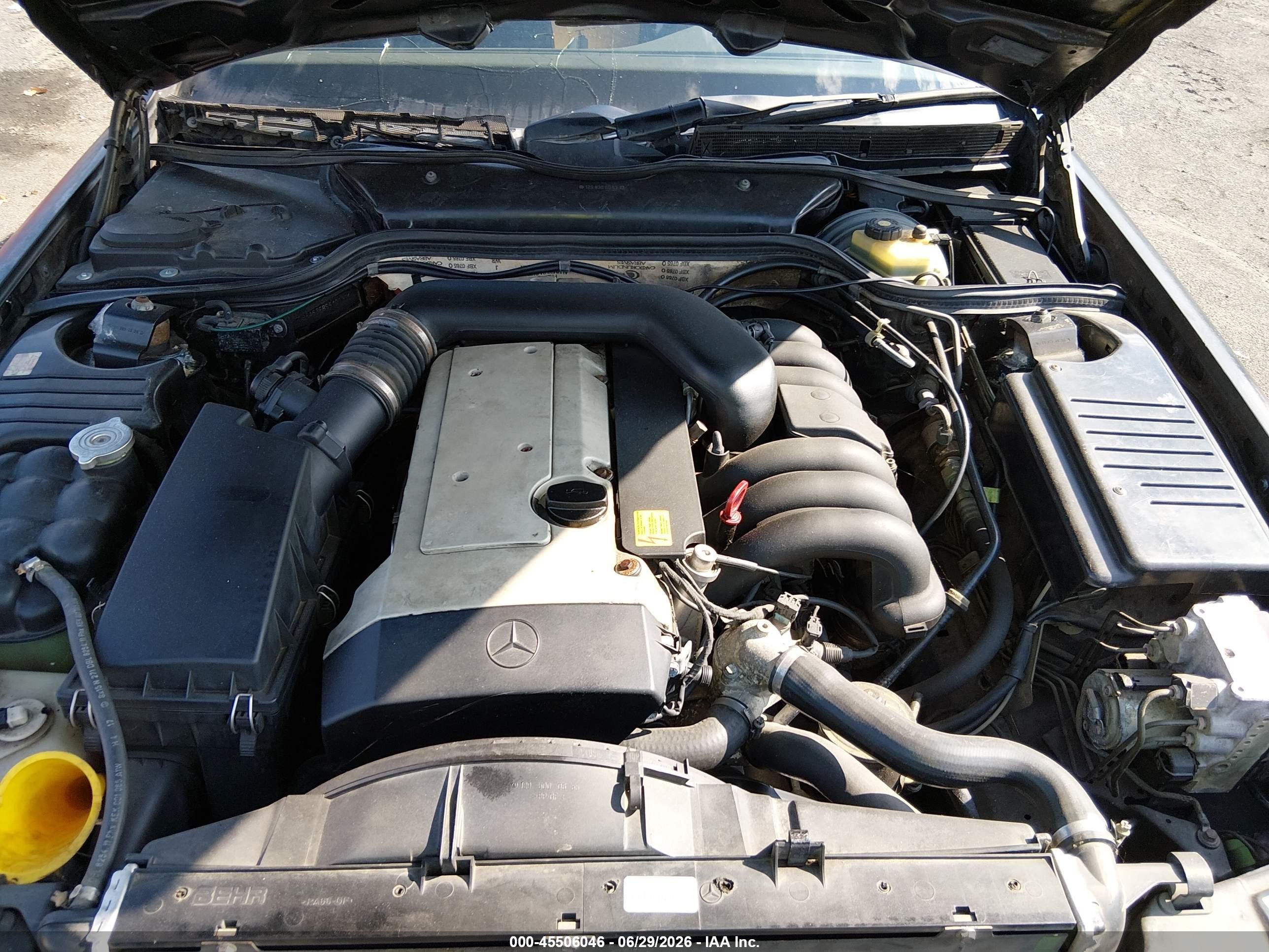 1995 Mercedes-benz Sl 320 Black vin: WDBFA63E8SF109399