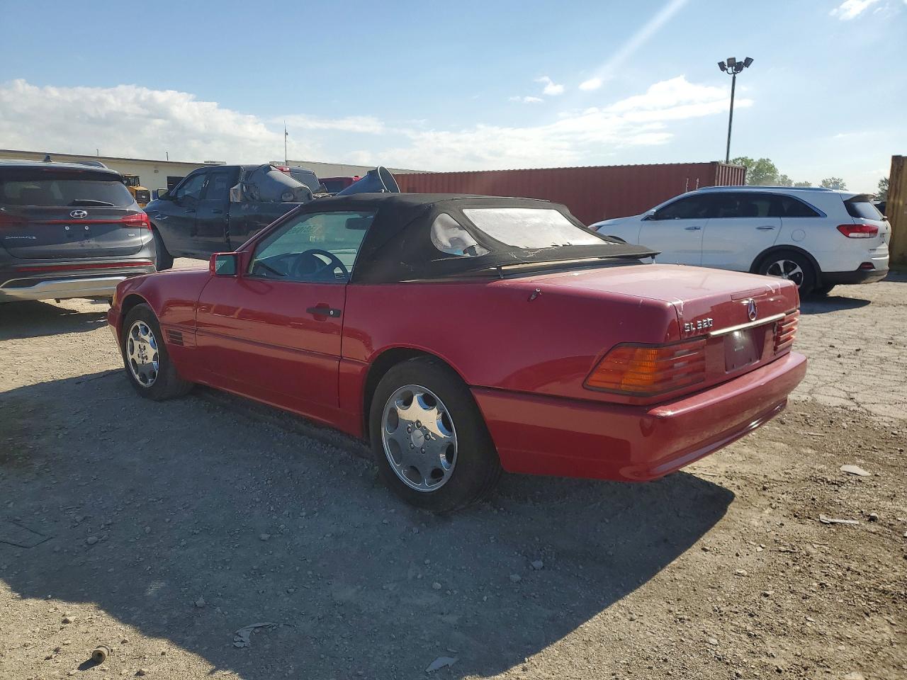 1995 Mercedes-benz Sl 320 Красный vin: WDBFA63E8SF114456