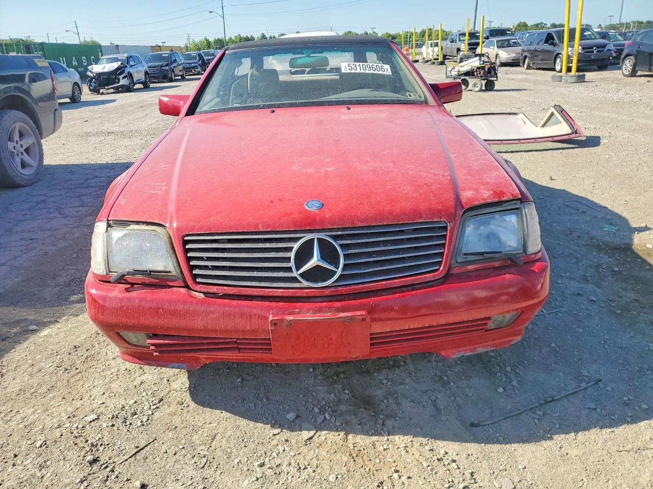 1995 Mercedes-benz Sl 320 Красный vin: WDBFA63E8SF114456