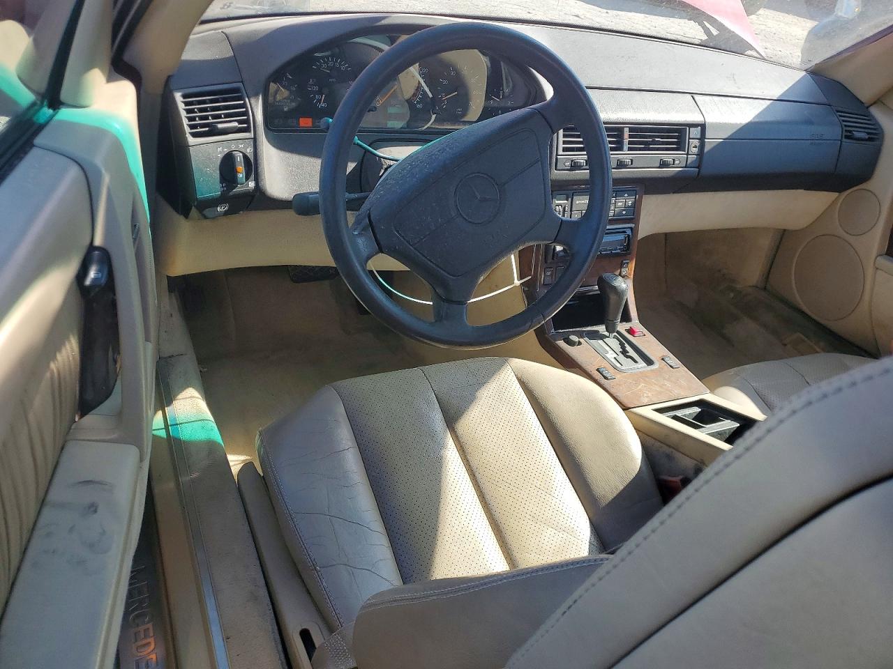 1995 Mercedes-benz Sl 320 Красный vin: WDBFA63E8SF114456
