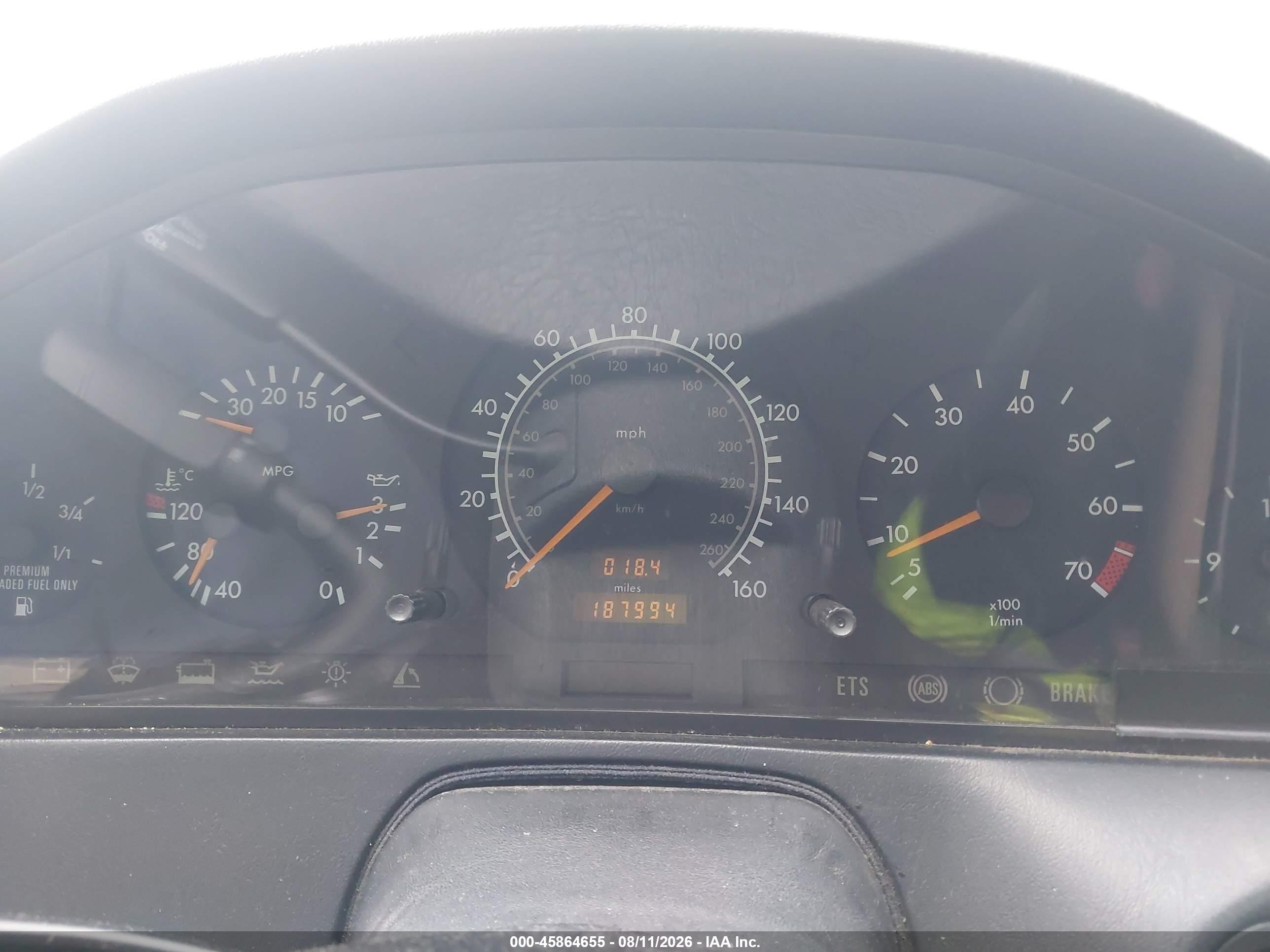 1996 Mercedes-benz Sl 320 Black vin: WDBFA63F1TF133764