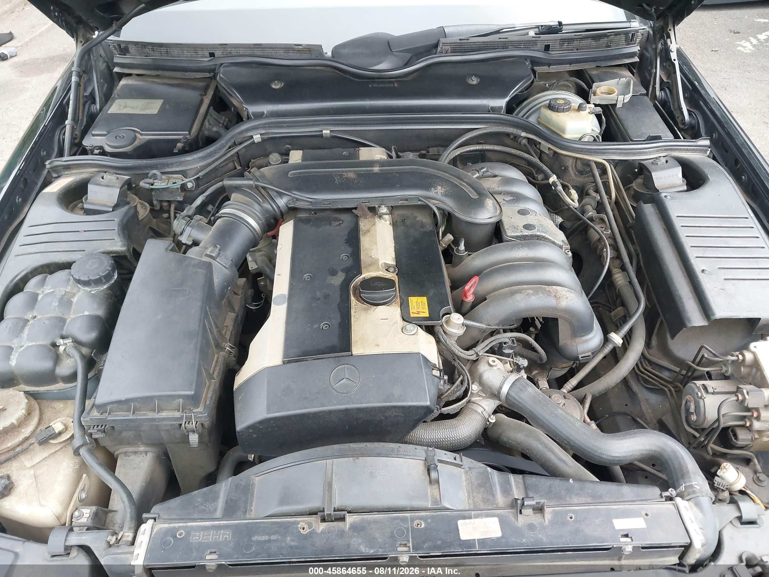 1996 Mercedes-benz Sl 320 Black vin: WDBFA63F1TF133764