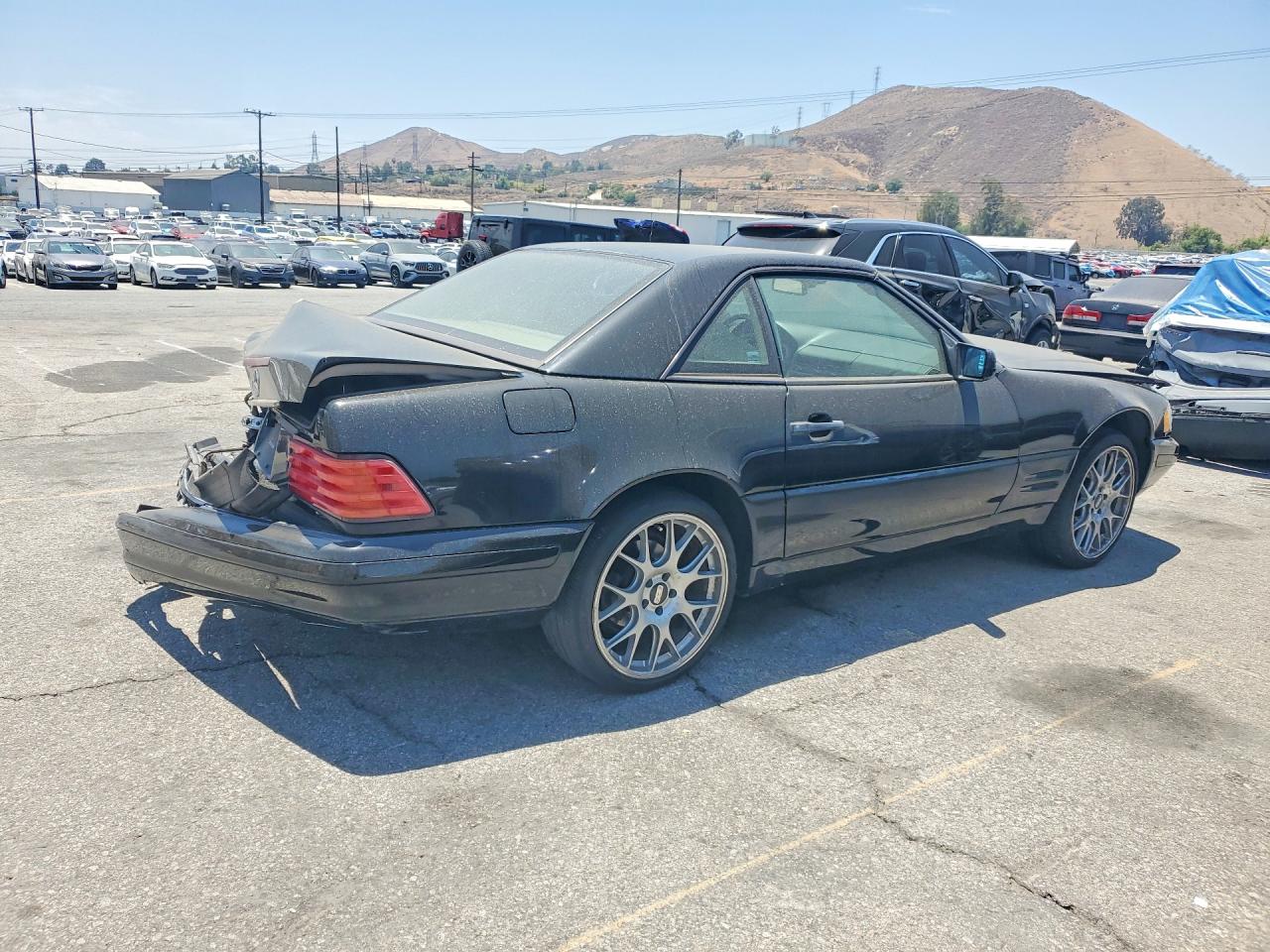1997 Mercedes-benz Sl 320 Black vin: WDBFA63F7VF145792