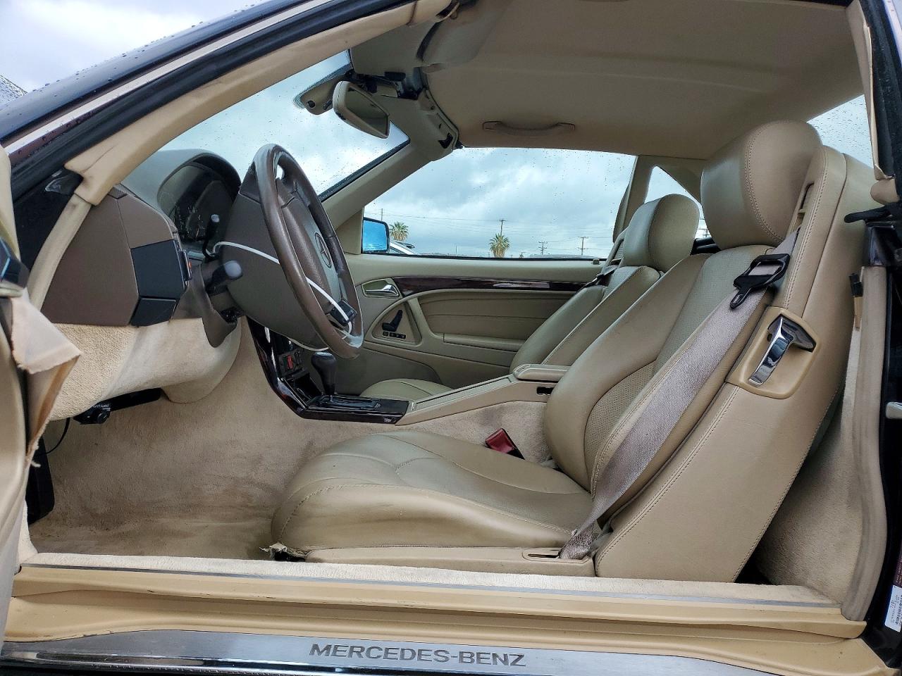 1997 Mercedes-benz Sl 320 Black vin: WDBFA63F7VF145792