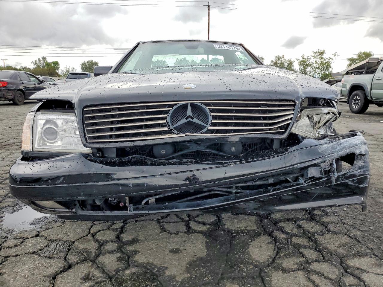 1997 Mercedes-benz Sl 320 Black vin: WDBFA63F7VF145792