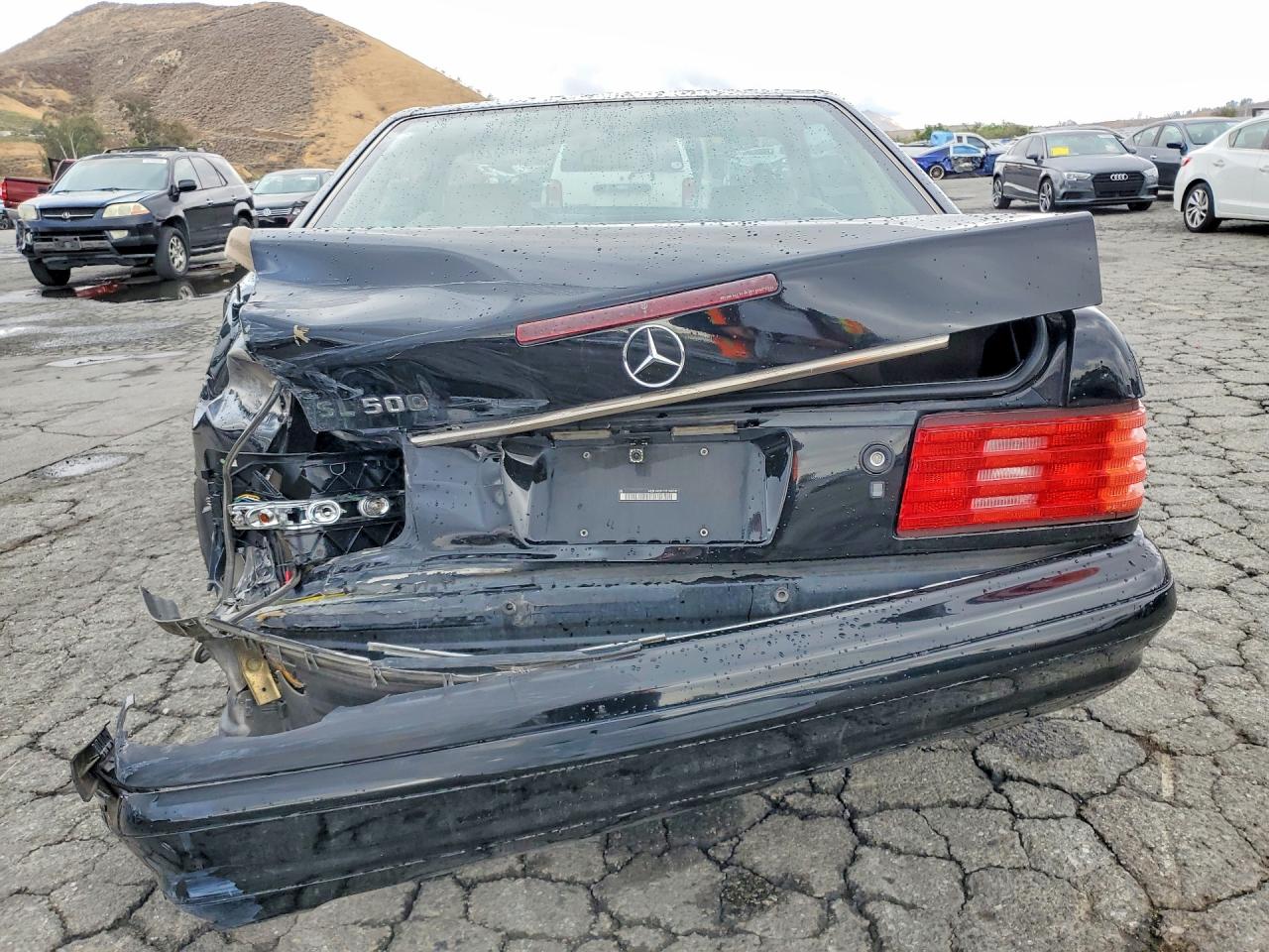 1997 Mercedes-benz Sl 320 Black vin: WDBFA63F7VF145792