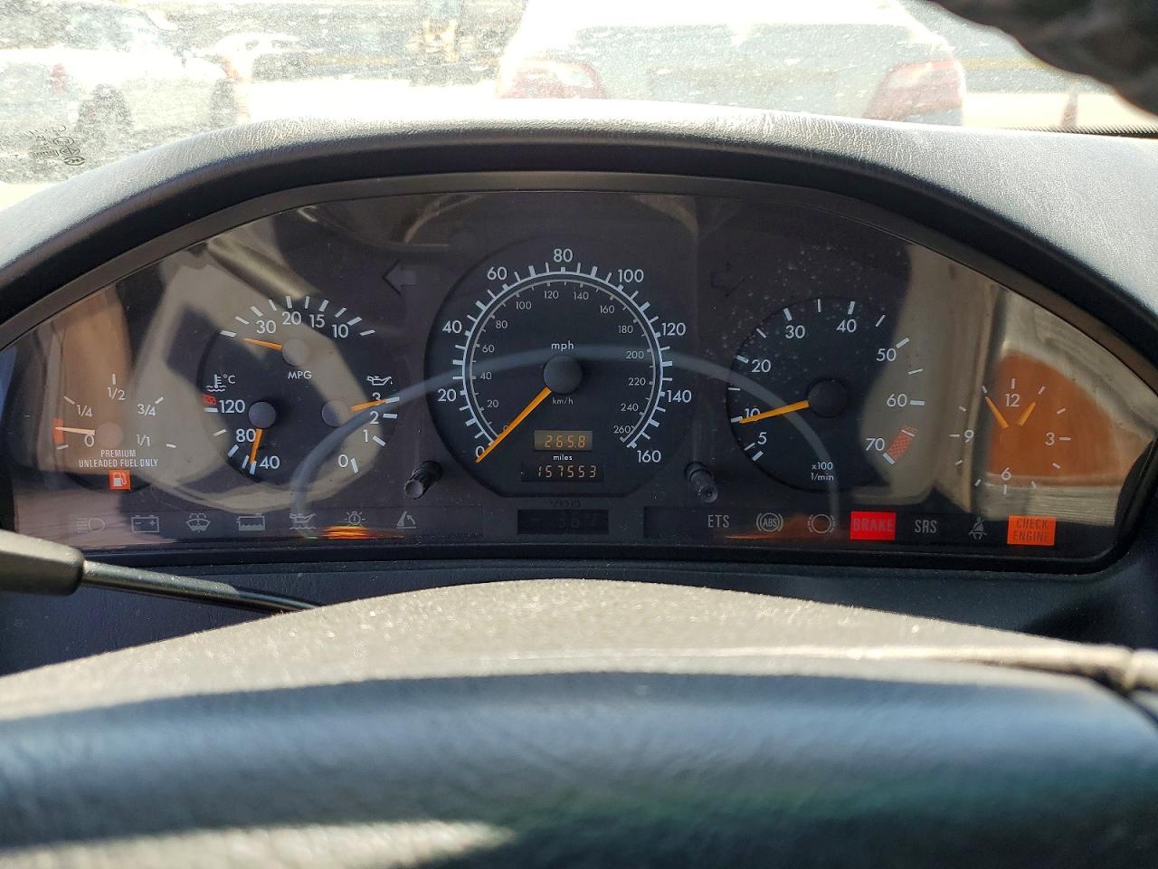 1996 Mercedes-benz Sl Black vin: WDBFA63F8TF128433