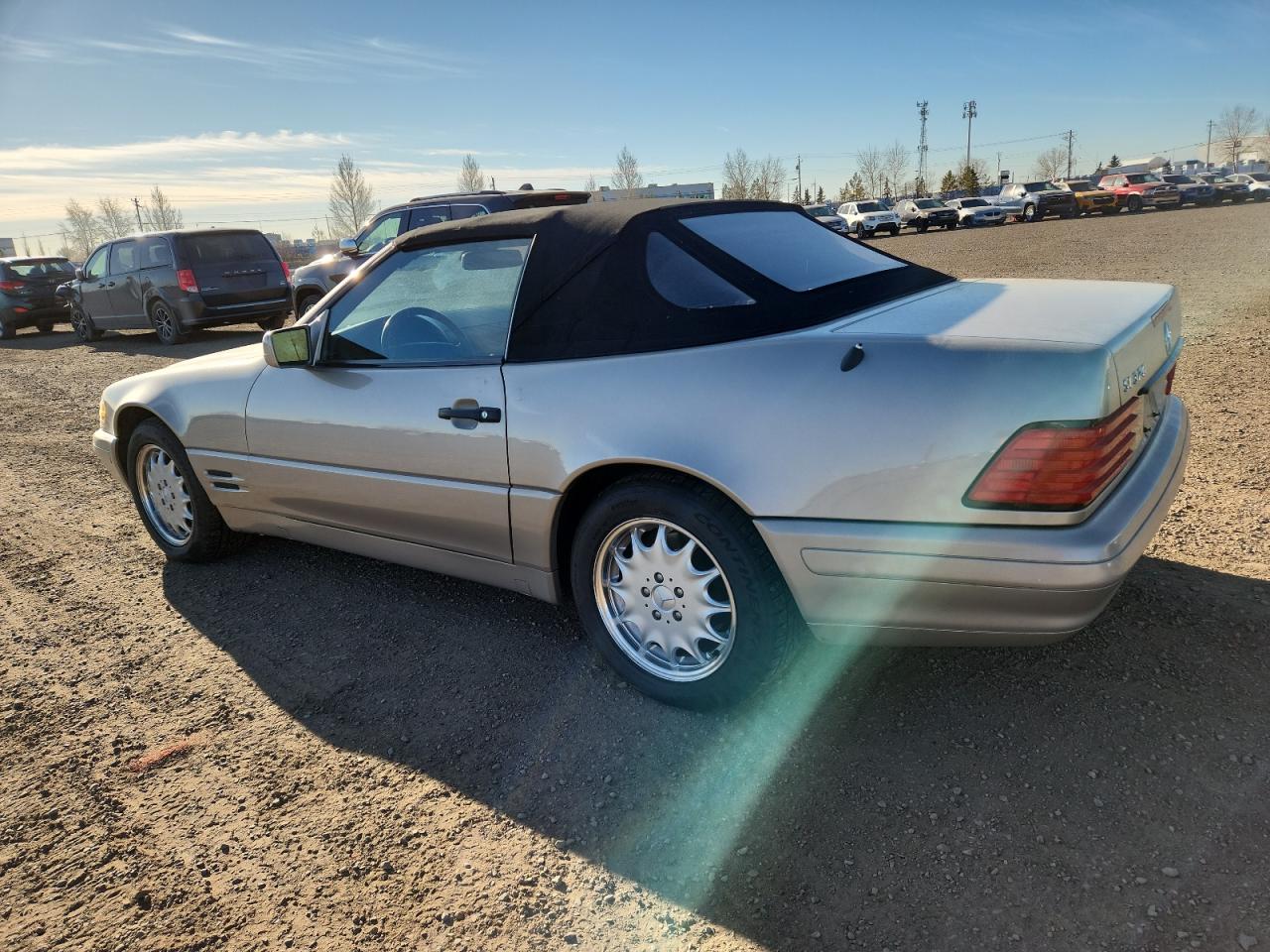 1997 Mercedes-benz Sl 320 Silver vin: WDBFA63F8VF152010