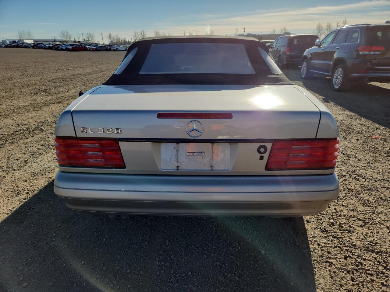 1997 Mercedes-benz Sl 320 Silver vin: WDBFA63F8VF152010