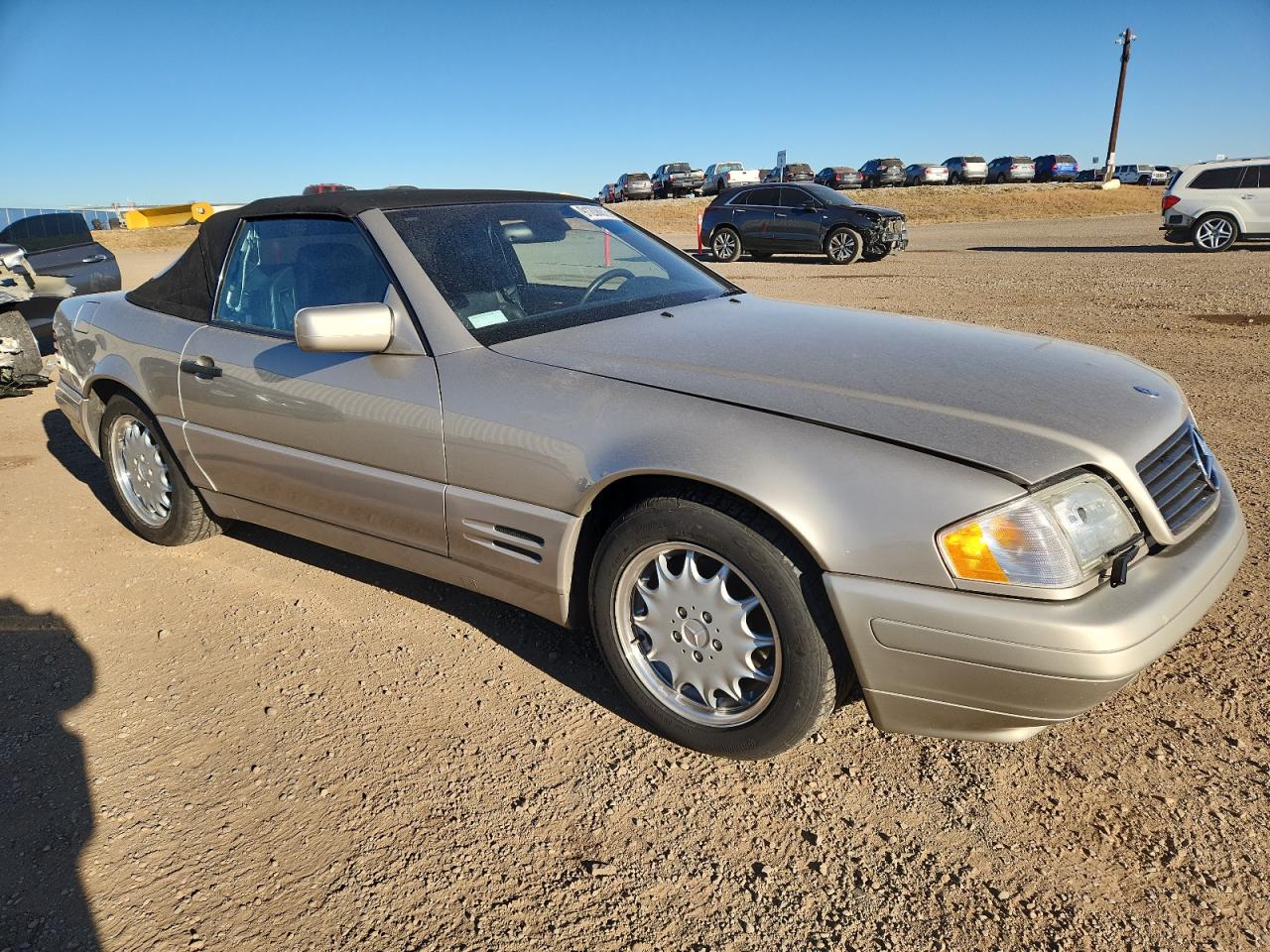 1997 Mercedes-benz Sl 320 Silver vin: WDBFA63F8VF152010