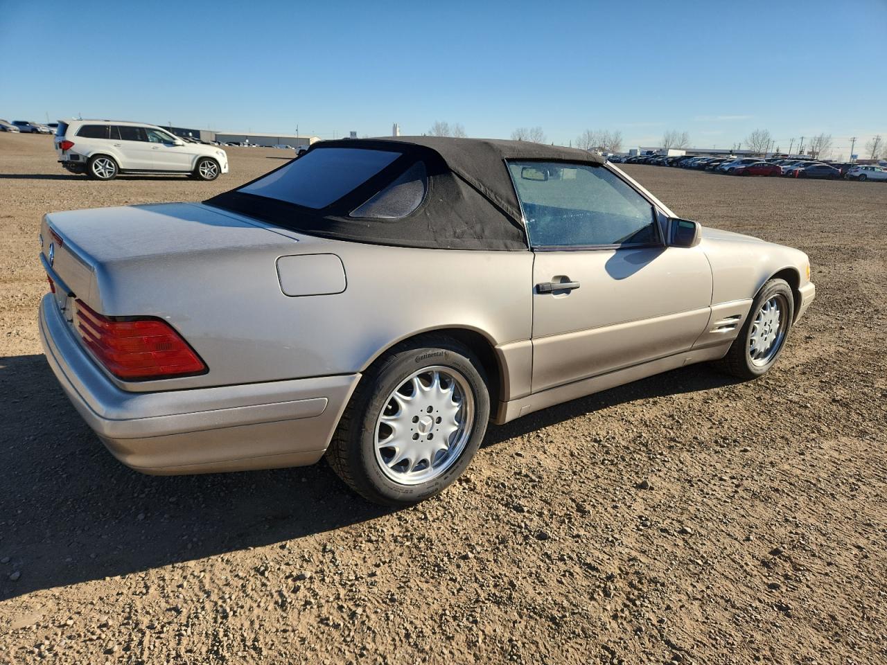 1997 Mercedes-benz Sl 320 Silver vin: WDBFA63F8VF152010