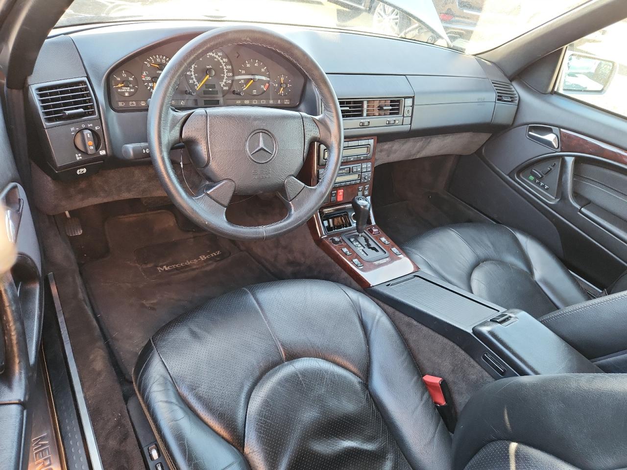 1997 Mercedes-benz Sl 320 Silver vin: WDBFA63F8VF152010