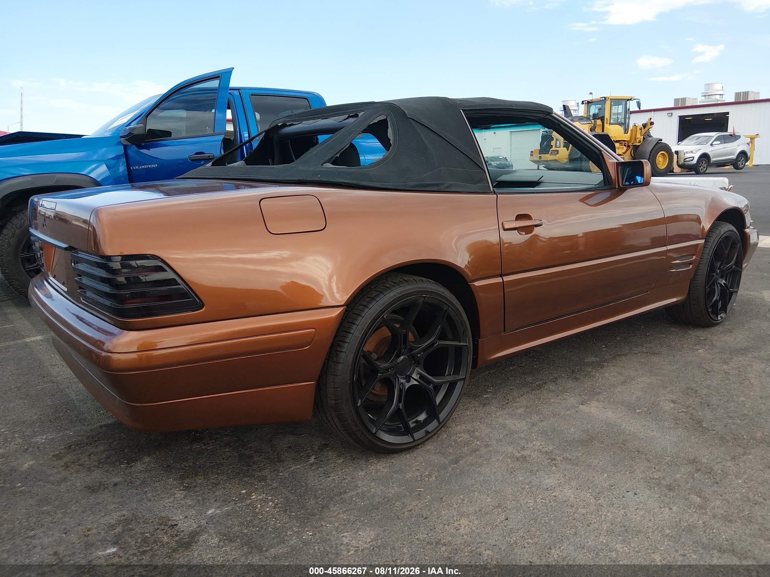 1996 Mercedes-benz Sl 320 Gold vin: WDBFA63F9TF126593