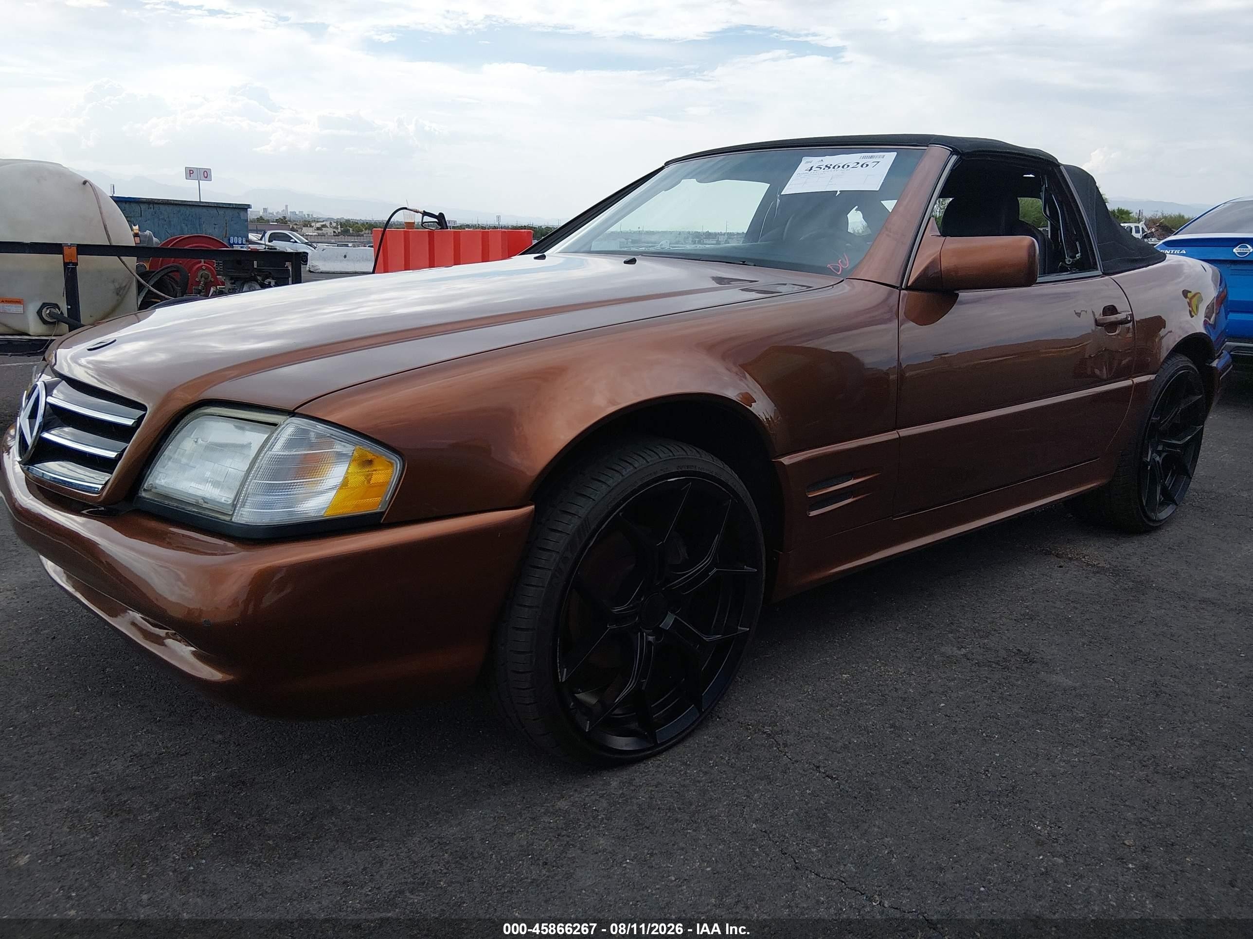 1996 Mercedes-benz Sl 320 Gold vin: WDBFA63F9TF126593