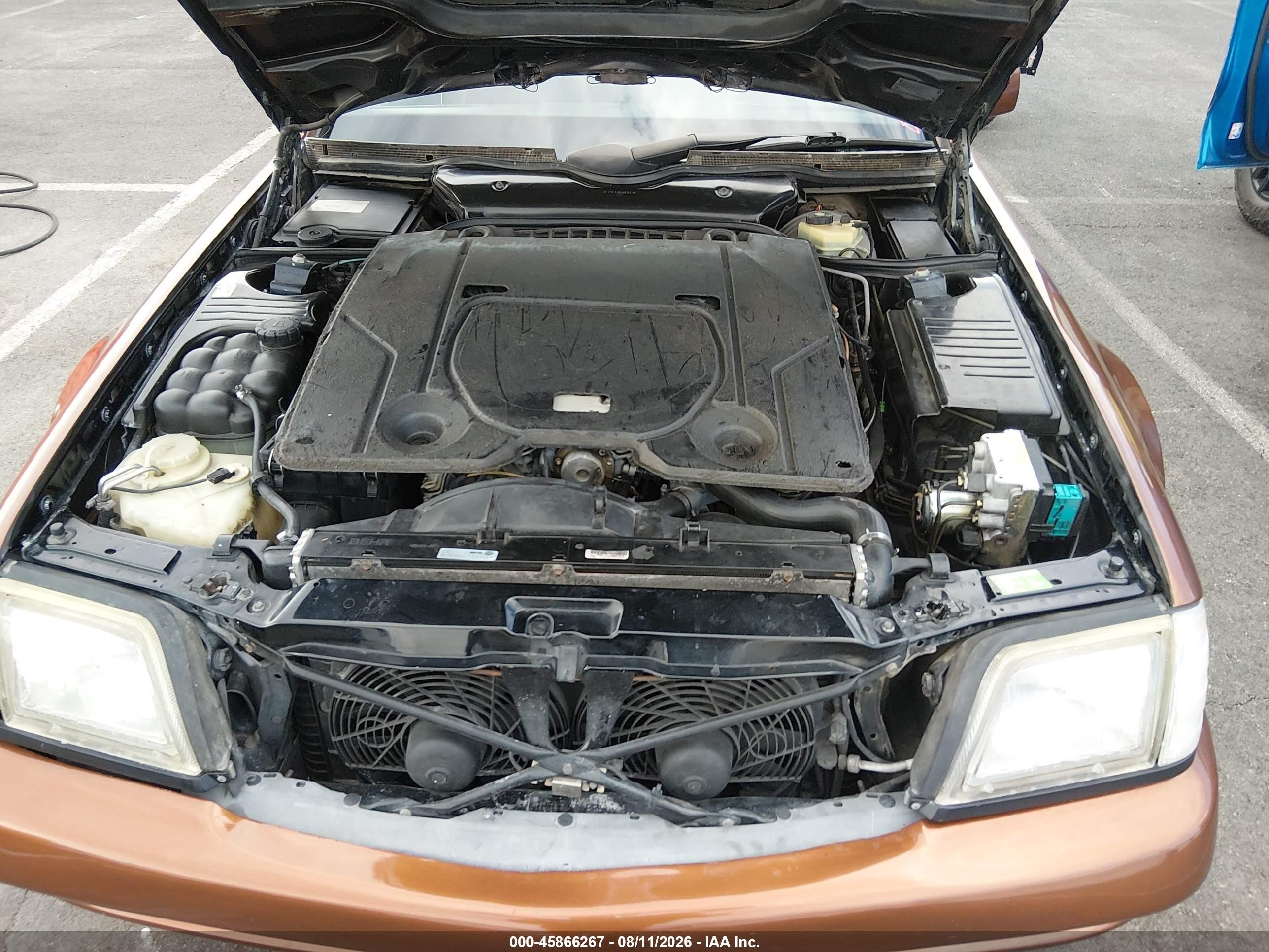 1996 Mercedes-benz Sl 320 Gold vin: WDBFA63F9TF126593