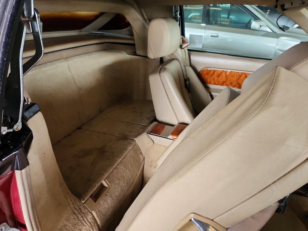 1992 Mercedes-benz 500 Sl Red vin: WDBFA66E1NF054326