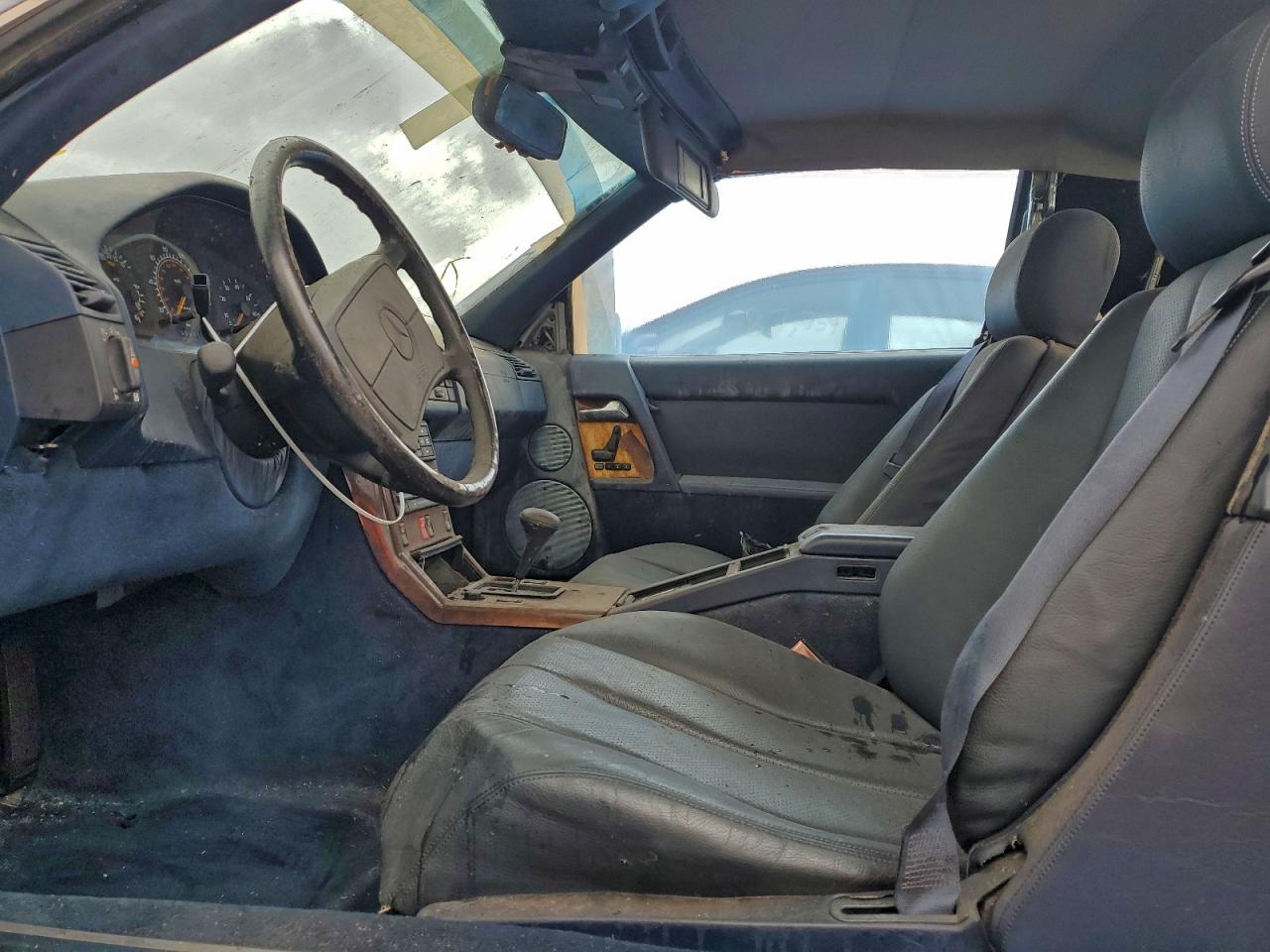 1990 Mercedes-benz 500 Sl Silver vin: WDBFA66E3LF002855