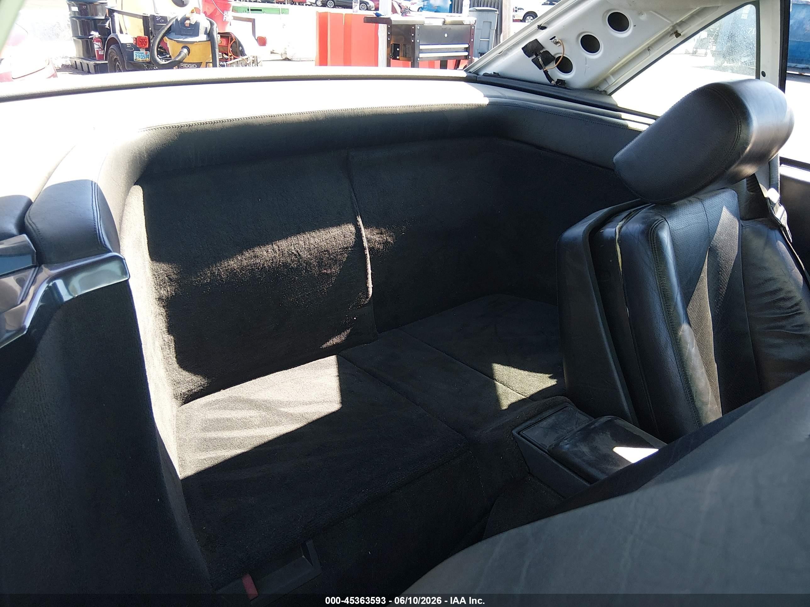 1991 Mercedes-benz 500 Sl White vin: WDBFA66E3MF035968