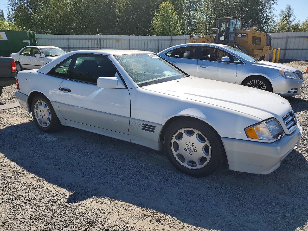 1992 Mercedes-benz 500 Sl Белый vin: WDBFA66E3NF039004