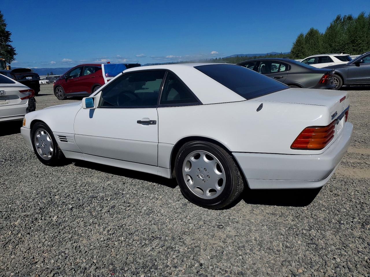 1992 Mercedes-benz 500 Sl Белый vin: WDBFA66E3NF039004