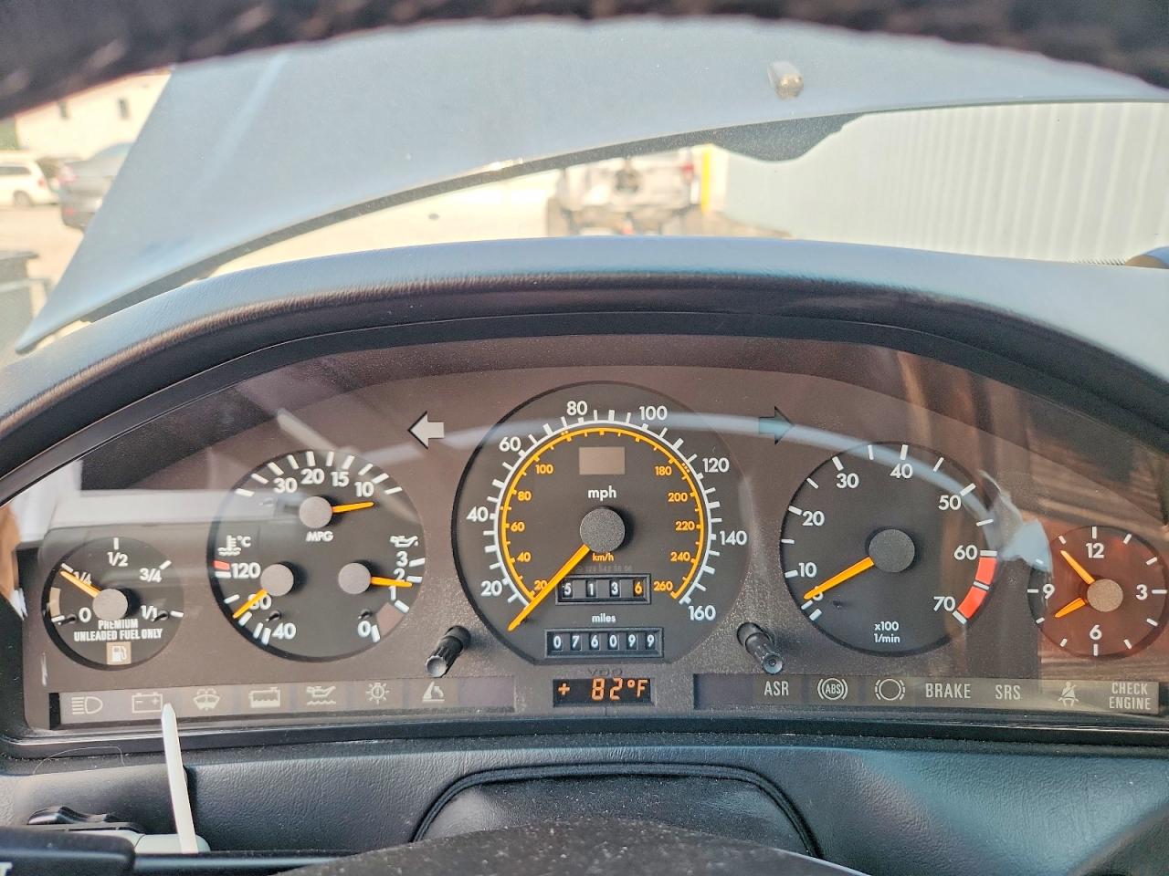 1991 Mercedes-benz 500 Sl Black vin: WDBFA66E4MF030391