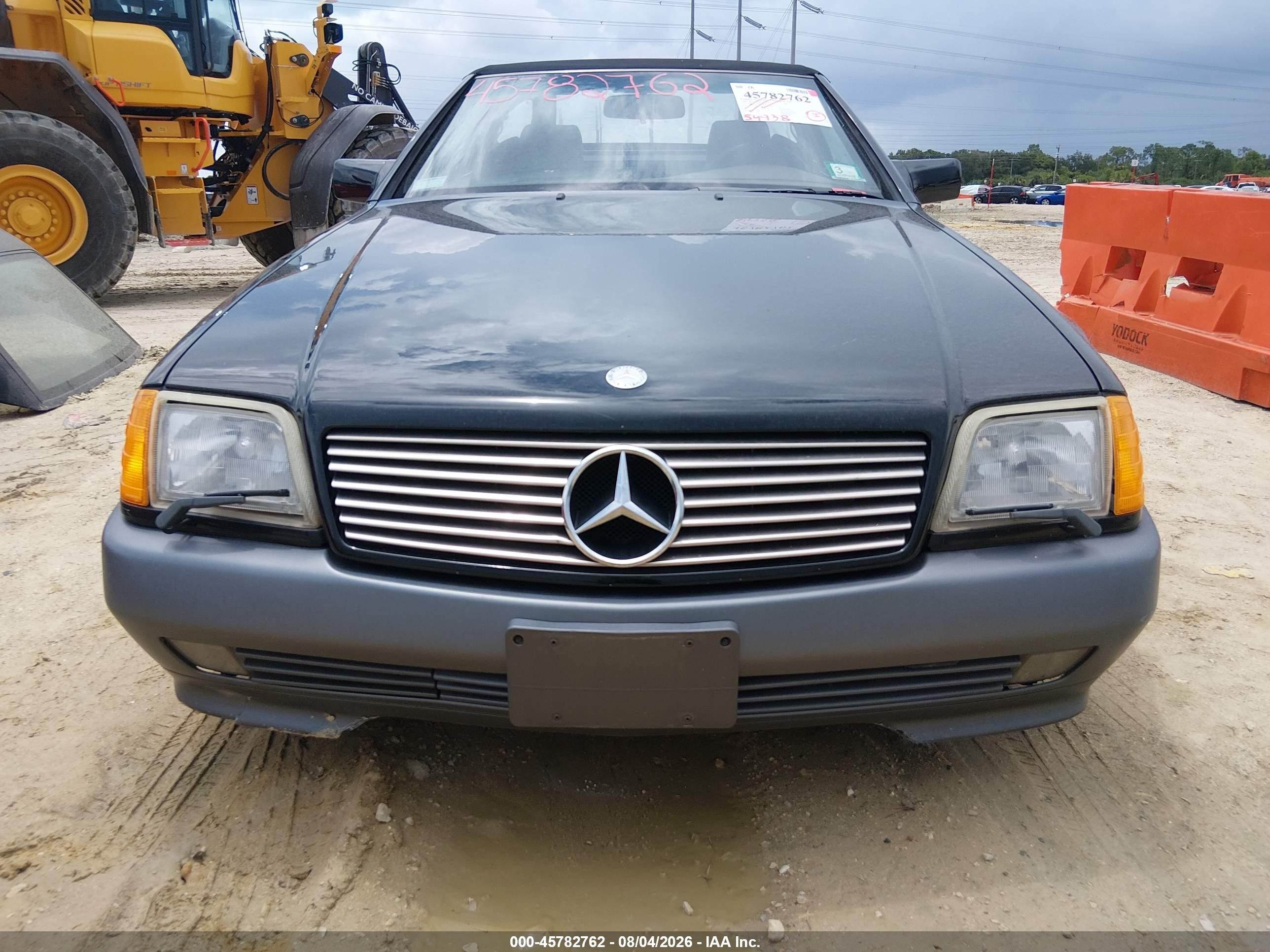 1990 Mercedes-benz 500 Sl Бордовый vin: WDBFA66E7LF004978