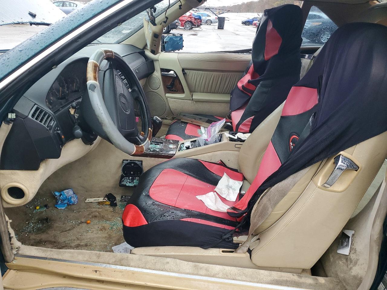 1994 Mercedes-benz Sl 500 Green vin: WDBFA67E2RF099294