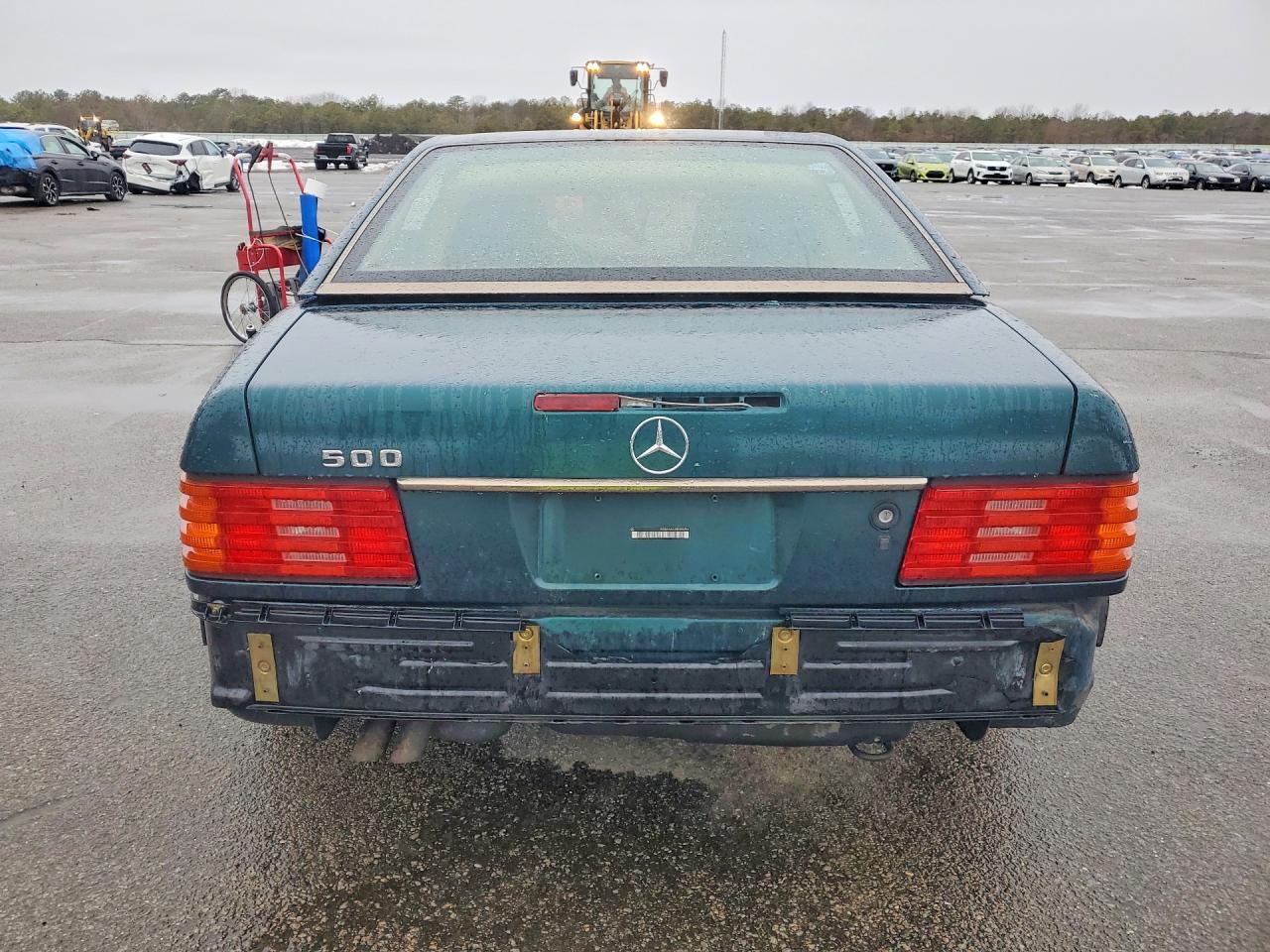 1994 Mercedes-benz Sl 500 Green vin: WDBFA67E2RF099294