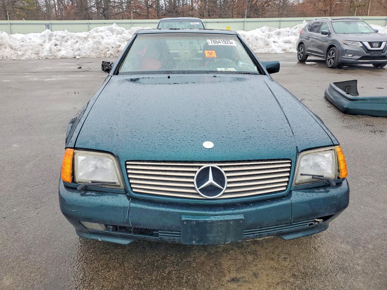 1994 Mercedes-benz Sl 500 Green vin: WDBFA67E2RF099294