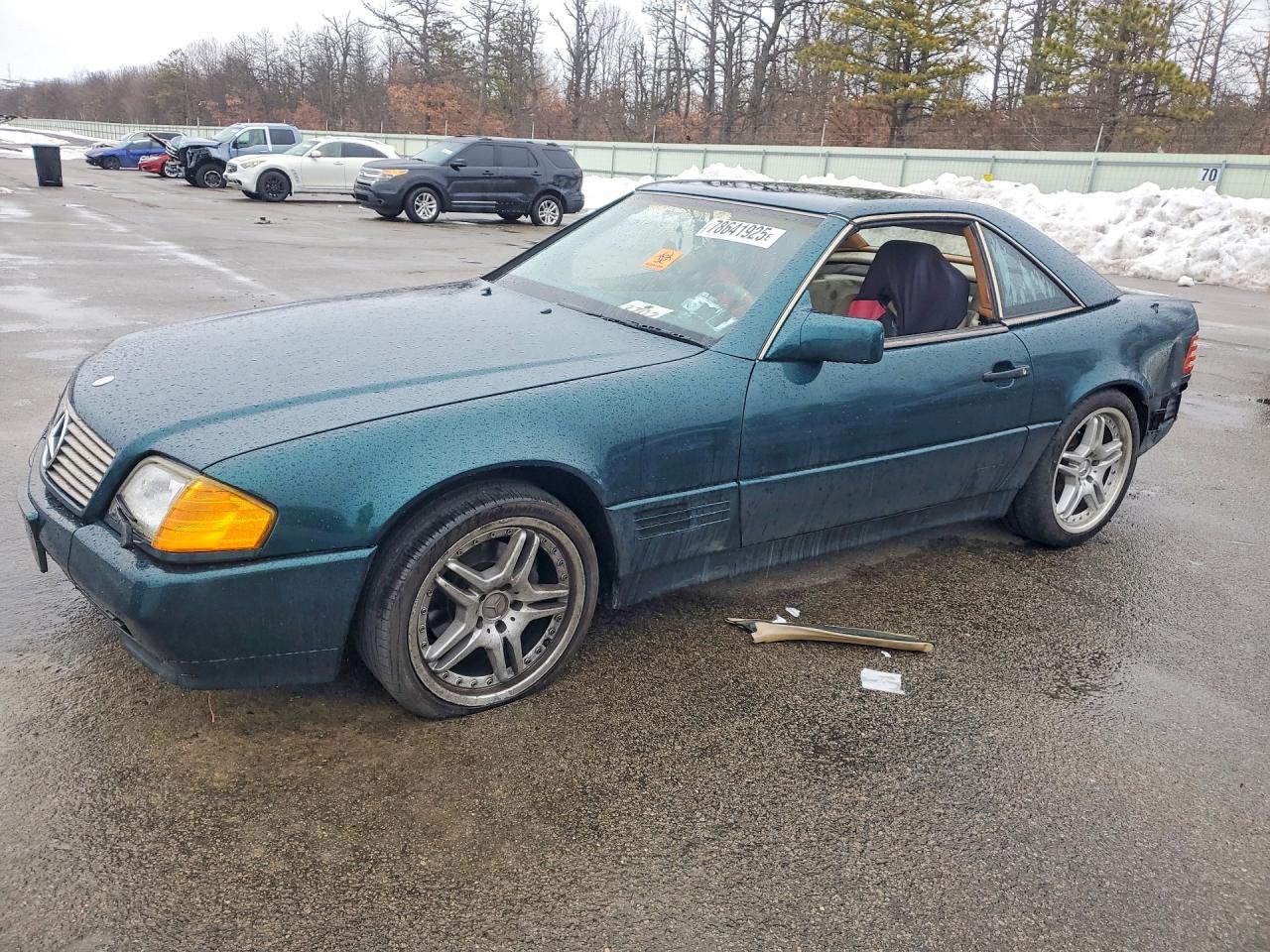 1994 Mercedes-benz Sl 500 Green vin: WDBFA67E2RF099294