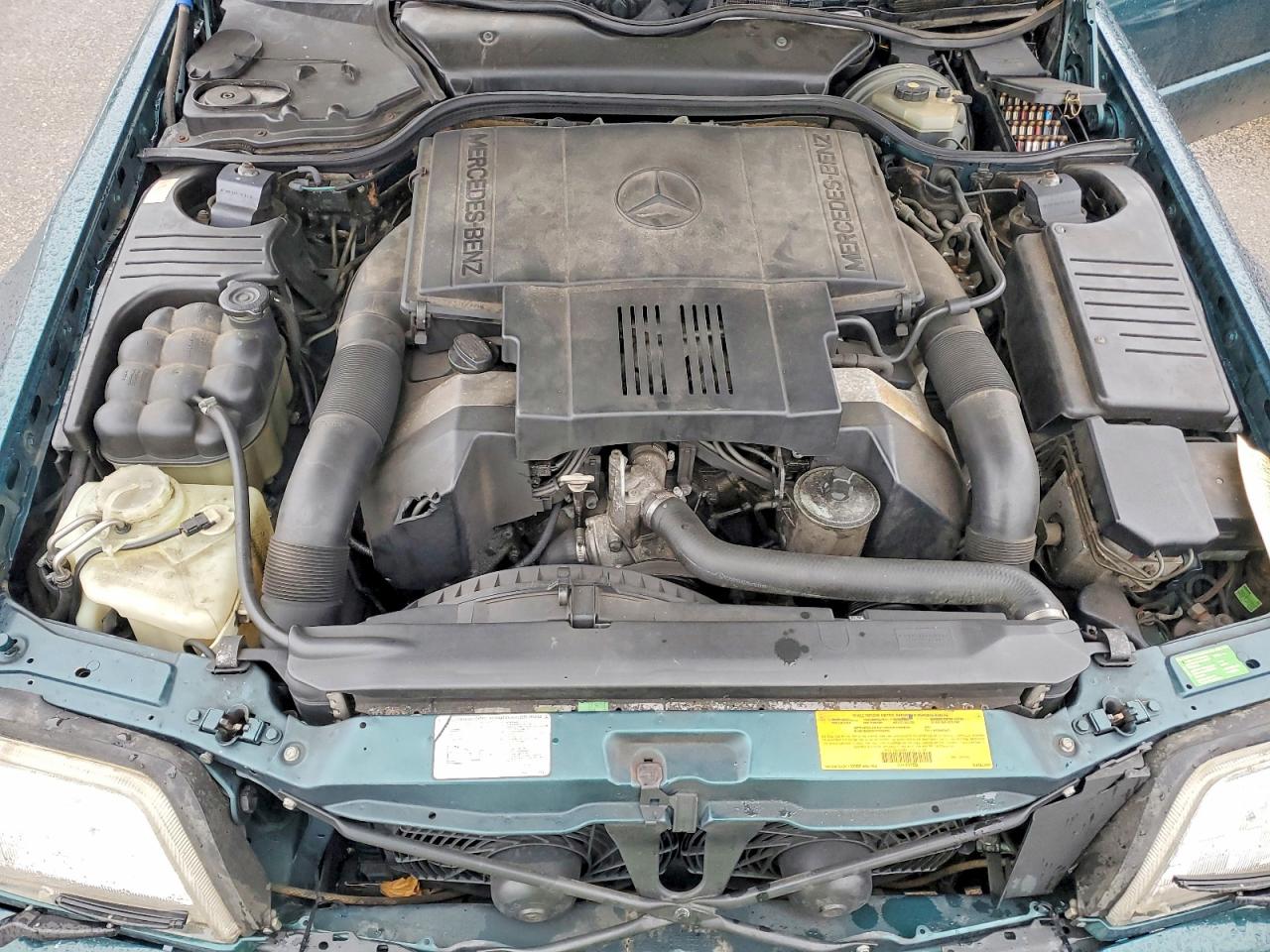 1994 Mercedes-benz Sl 500 Green vin: WDBFA67E2RF099294