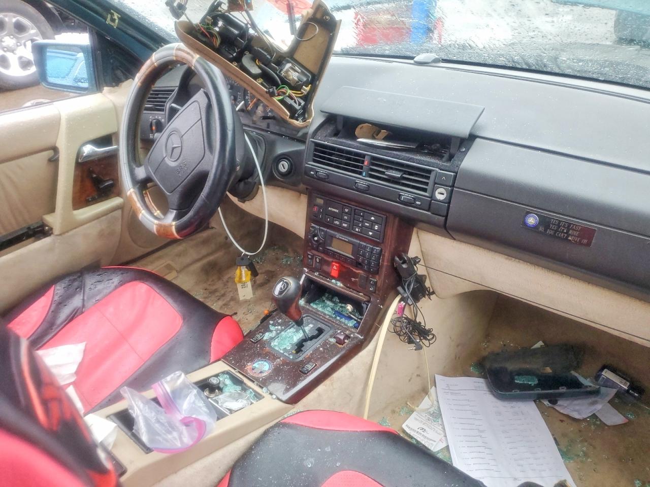 1994 Mercedes-benz Sl 500 Green vin: WDBFA67E2RF099294