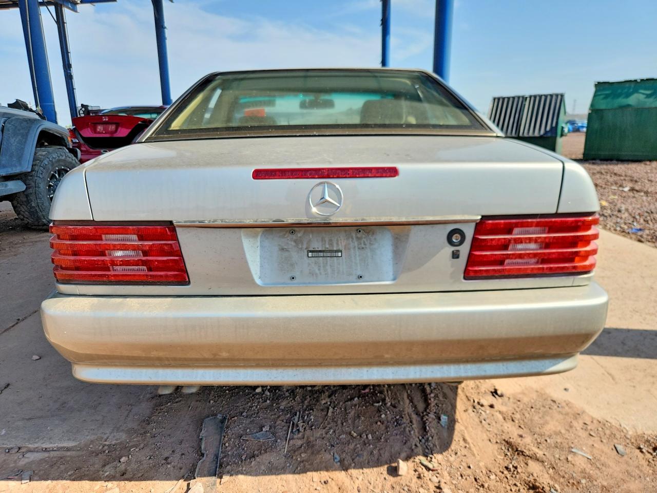 1994 Mercedes-benz Sl 500 Gold vin: WDBFA67E3RF101943