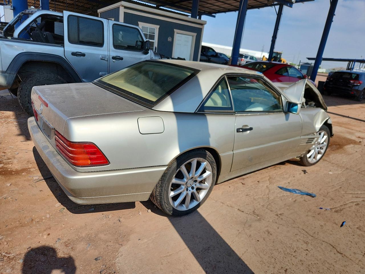 1994 Mercedes-benz Sl 500 Gold vin: WDBFA67E3RF101943