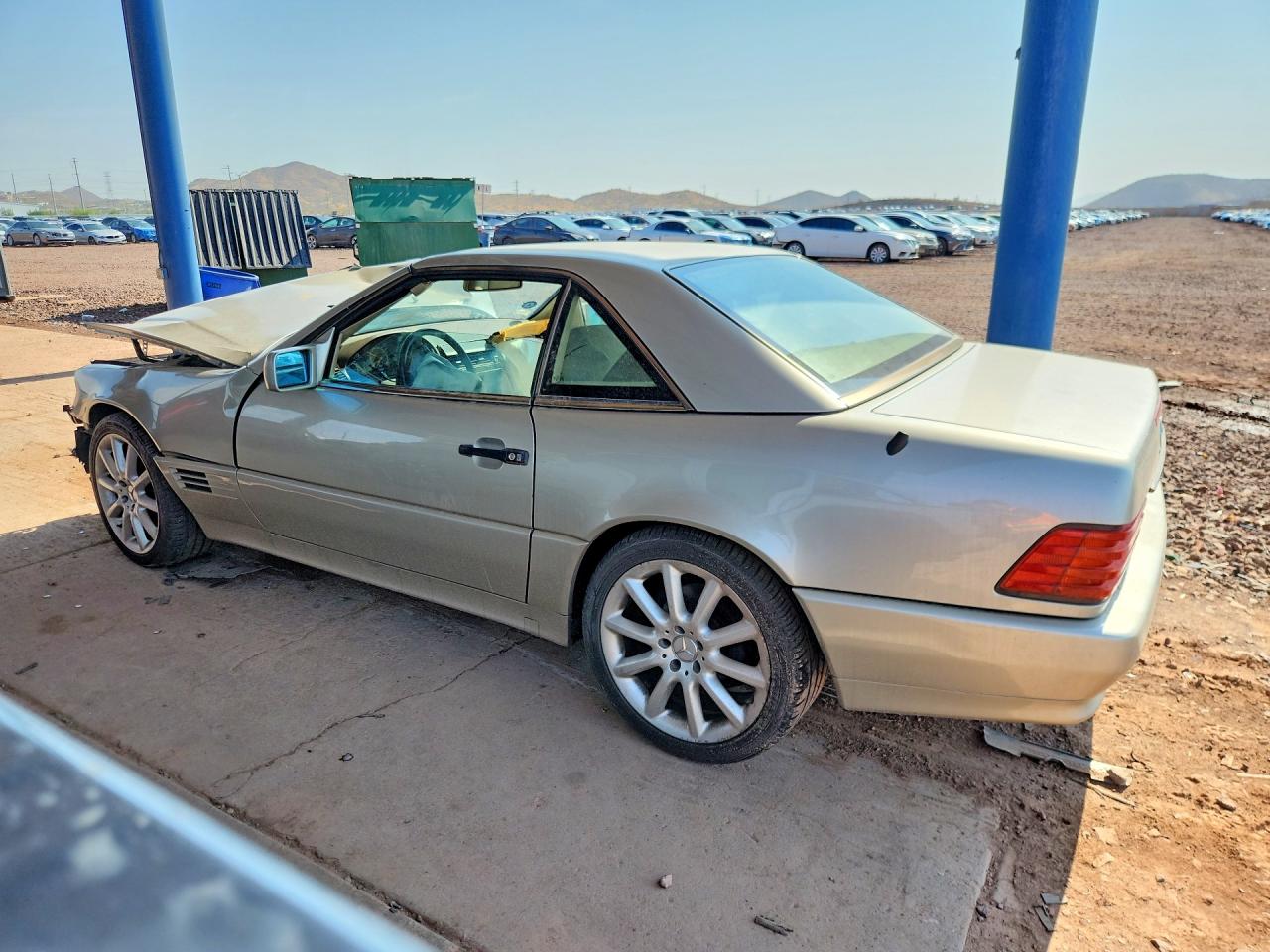 1994 Mercedes-benz Sl 500 Gold vin: WDBFA67E3RF101943