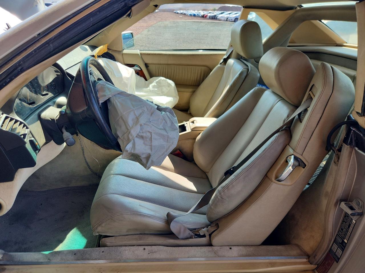 1994 Mercedes-benz Sl 500 Gold vin: WDBFA67E3RF101943