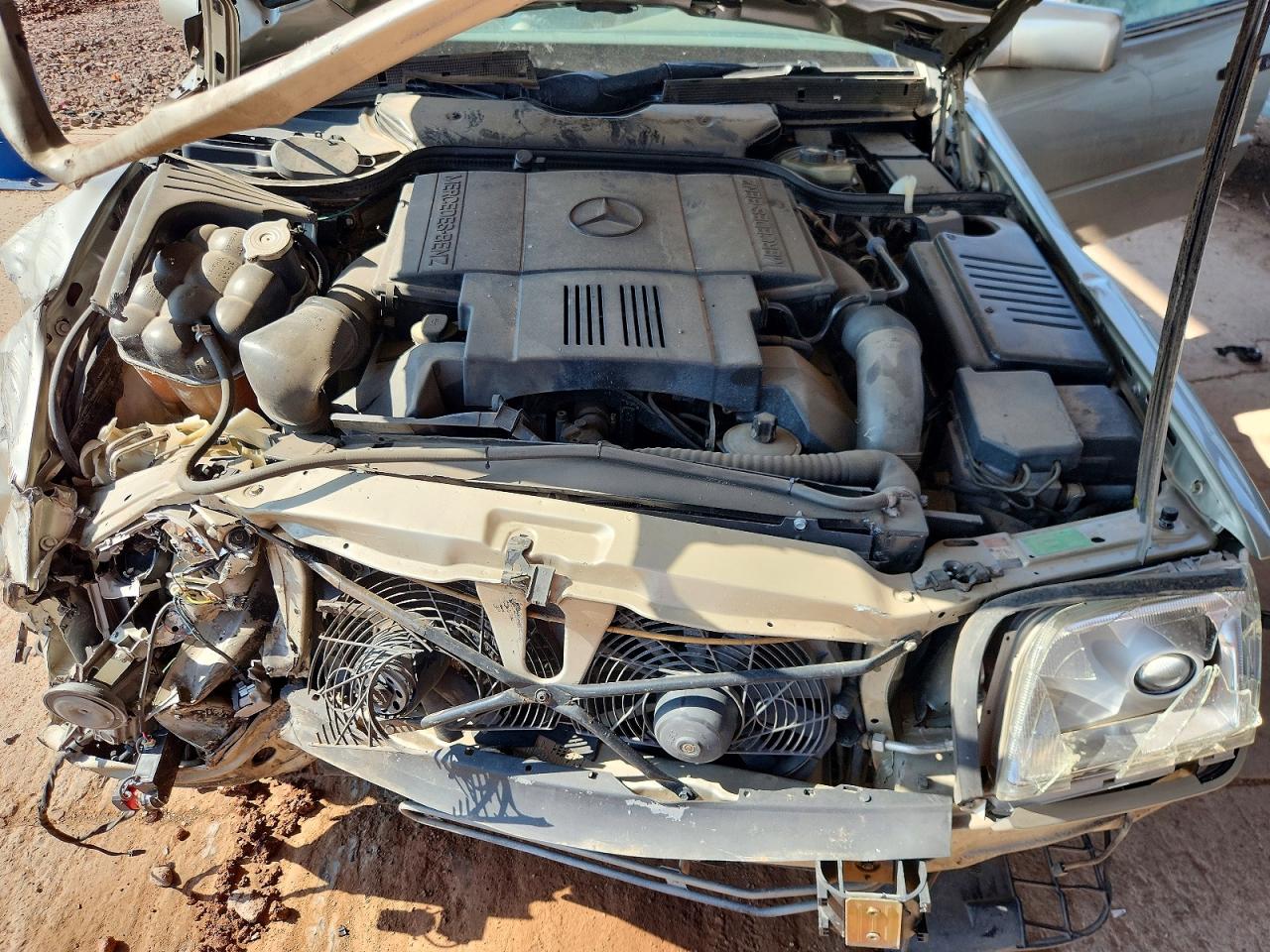 1994 Mercedes-benz Sl 500 Gold vin: WDBFA67E3RF101943